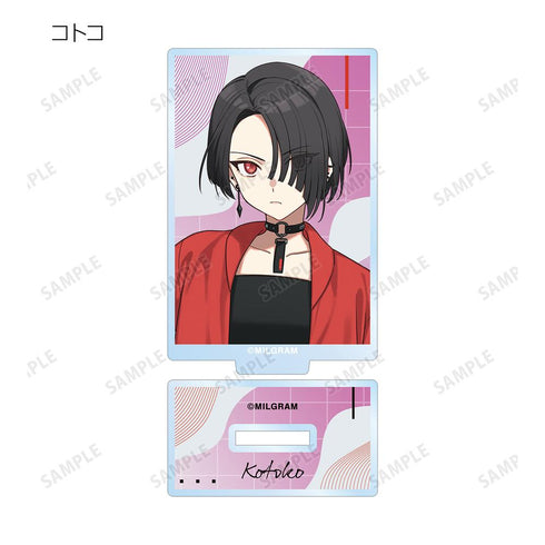『MILGRAM -ミルグラム-』描き下ろし 5th Anniversary ver. トレーディングアクリルスタンド(単位/BOX)【202510再販】